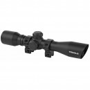 Truglo 4x32mm Compact Rimfire Rifle Scope with Rings