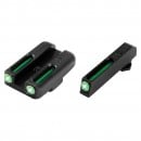 Truglo Brite Site Tritium / Fiber Optic Sights for Glock 42 / 43 Pistols