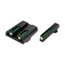 Truglo Brite Site Tritium / Fiber Optic Sights for Glock Pistols in 9mm, 40 S&W, 357 Sig