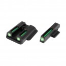 Truglo Brite Site Tritium / Fiber Optic Sights for Ruger LC-Series Pistols