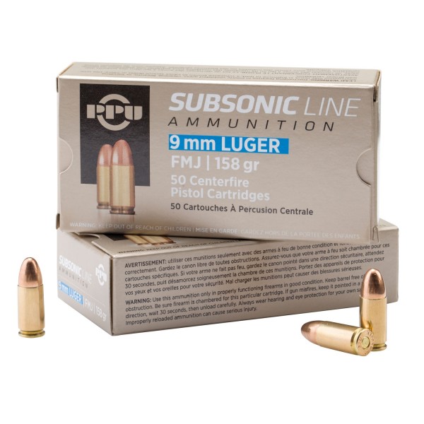 9 mm subsonic rounds for osprey suppressor