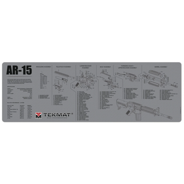 Tekmat AR-15 Gun Cleaning Mat