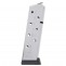 Check-Mate 1911 .45 ACP 8-Round Magazine Stainless Steel Hybrid w/ Ext. Removable Base Right