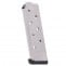 Chip McCormick 1911 Power Mag .45 ACP 8-Round Stainless Steel Magazine Left View
