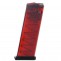 ETS Glock 19 9mm 15-Round Transparent Red Magazine Right View