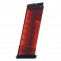 ETS Glock 43 9mm 9-Round Transparent Red Extended Magazine Right View