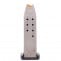 FNH FNS-9 Compact 9mm 10-Round Nickel Magazine Back View