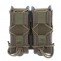 HSGI Double Pistol TACO Belt Mounted Magazine Pouch — COYOTE BROWN Front