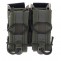 HSGI Double Pistol TACO Belt Mounted Magazine Pouch — OLIVE DRAB Front