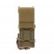 HSGI Pistol TACO Belt Mounted Magazine Pouch — COYOTE BROWN Back