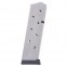 Metalform 1911 Covernment, Commander .45 ACP Stainless Steel (Removable Base & Pro Follower) 8-Round Magazine Right
