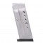 Smith & Wesson S&W M&P Shield 9mm Luger 7-Round Stainless Steel Factory Magazine Left View