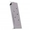 Springfield Armory 1911 .45 ACP 7-round Factory Magazine Stainless Steel Left View