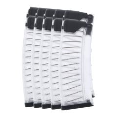 10 Pack of Lancer L5 AR-15 223 / 5.56 30-Round Advanced Warfighter Magazines - Clear
