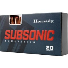 Hornady Subsonic 338 ARC Ammo 307gr Sub-X 20 Rounds