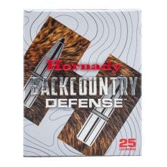 Hornady Backcountry Defense 9mm +P Ammo 138gr DGH 25 Rounds
