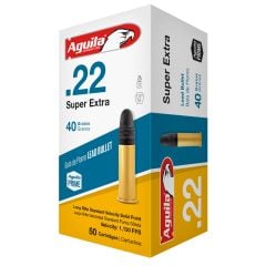 Aguila .22LR Ammo 40gr SP 50 Rounds