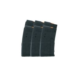 6 Pack of Hexmag AR-15 .223 / 5.56 20-Round Shorty Polymer Magazines