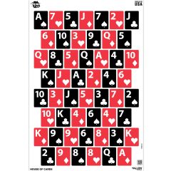 Allen EZ Aim Get the Game On 12"x18" Paper Targets 8-Pack — Assorted Colors