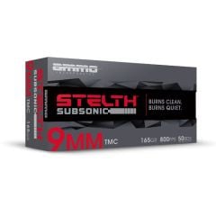 Ammo Inc stelTH 9mm Ammo 165gr Subsonic TMC 50 Rounds