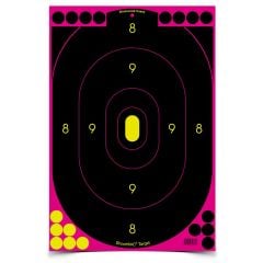 Birchwood Casey 12x18" Shoot-N-C Silhouette Target 5-Pack - Pink