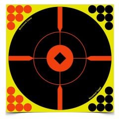 Birchwood Casey 8" Shoot-N-C Crosshair Bullseye Target 6-Pack