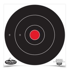 Birchwood Casey Dirty Bird 12" Bullseye Target 12-Pack