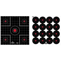 Birchwood Casey 3" / 12" Dirty Bird Combo Pack Target 12-Pack