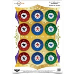 Birchwood Casey 12x18" Pregame Star Burst Target 8-Pack