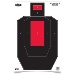 Birchwood Casey 16.5x24" Dirty Bird BC-IPSC Practice Target 3-Pack