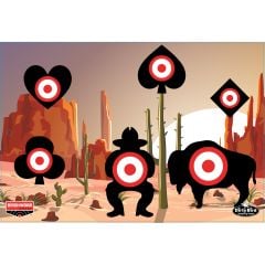 Birchwood Casey 12x18" Dirty Bird Aces High Target 6-Pack