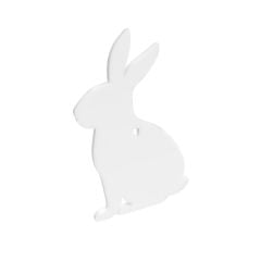 Birchwood Casey AR500 3/8" 1-Hole Rabbit Silhouette Steel Target