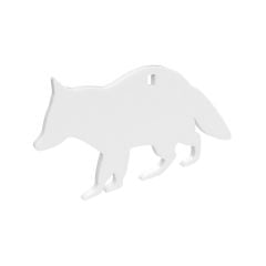 Birchwood Casey AR500 3/8" 1-Hole Racoon Silhouette Steel Target