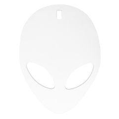 Birchwood Casey AR500 3/8" 1-Hole Alien Silhouette Steel Target