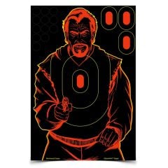 Birchwood Casey 12x18" Bad Guy Shoot-N-C Target 12-Pack