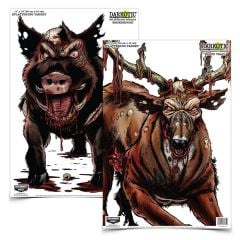 Birchwood Casey 12x18" Darkotic Smokehouse / Blood Trail Target 8-Pack