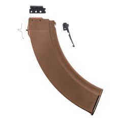Bulgarian AK-47 7.62x39mm 40-Round Reinforced Steel Lug Polymer Magazine - BRN