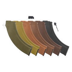 Bulgarian AK-47 7.62x39mm 40-Round Reinforced Steel Lug Polymer Magazine