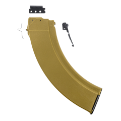 Bulgarian AK-47 7.62x39mm 40-Round Reinforced Steel Lug Polymer Magazine - GRN