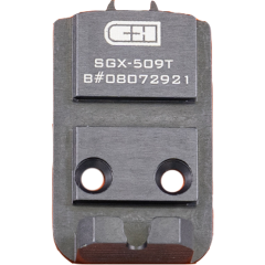 C&H Precision SIG Romeo1 Pro to Holosun 509T Optic Mounting Plate with Rear Sight for P320 Legion, X-Series, M17, M18 Pistols