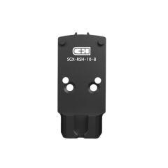C&H Precision SIG Romeo1 Pro to RMR Optic Mounting Plate with Rear Sight for P320 Legion, X-Series, M17, M18 Pistols