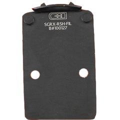 C&H Precision SIG RXP Romeo1 Pro FILLER to Trijicon RMR & Holosun Optic Mounting Plate for Sig P320