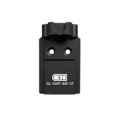 C&H Precision V4 MIL/LEO Holosun 509T Optic Mounting Plate w/ Rear Sight for Glock MOS