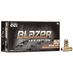 CCI Blazer .40 S&W Ammo 165gr FMJ 50 Rounds