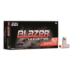 CCI Blazer 40 S&W Ammo 165gr TMJ 50 Rounds