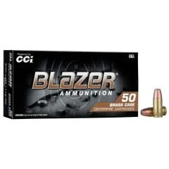 CCI Blazer Brass 9mm Ammo 147gr FMJ 50 Rounds