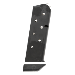 CMC Products Match Grade 1911 Compact .45 ACP 7-Round Black Oxide Magazine with Pad