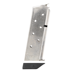 CMC Products Classic Series Compact 1911 .45 ACP 7-Round Stainless Steel Magazine with Pad