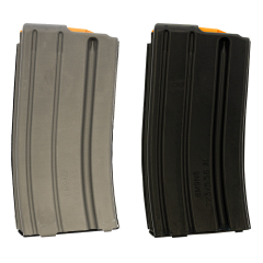 CPD AR-15 .223 / 5.56 20-Round Aluminum Magazine w/ Orange Follower