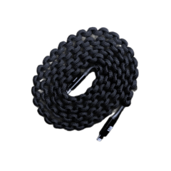 Dark Energy Lightning to USB-C Paracord Cable 